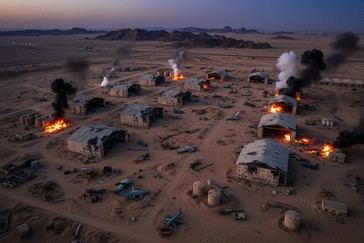 Imágenes satelitales revelan severos daños a instalaciones militares de EE. UU. en Medio Oriente por ataques iraníes
