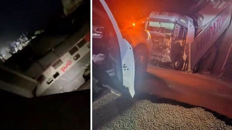 Colapso de puente en Rusia causa tragedia durante paso de tren de pasajeros