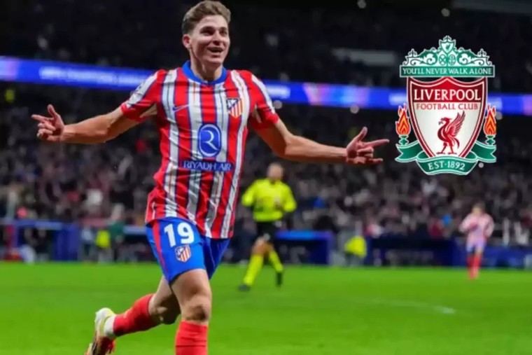 Liverpool muestra interés en Julián Álvarez, pero Atlético lo descarta
