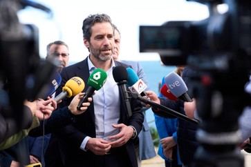 Sémper destaca la coordinación entre administraciones frente a la crisis del fuego