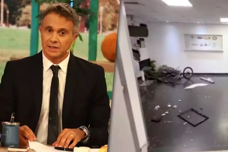 Lapegüe critica a La Cámpora por vandalismo en Artear: 'Son violentos e inútiles'