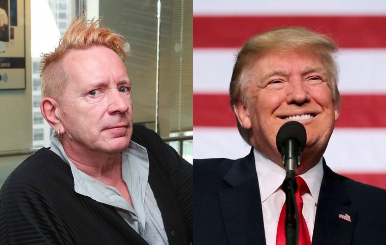 Johnny Rotten de los Sex Pistols apoya a Trump por su enfoque destructivo hacia el gobierno