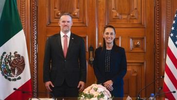 Sheinbaum se encuentra con representante comercial de EE.UU. para discutir el T-MEC