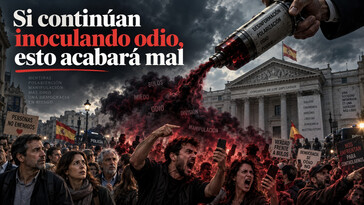 Si continúan inoculando odio, esto acabará mal