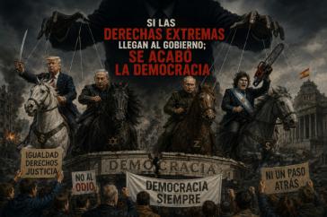 Si las derechas extremas llegan al gobierno; se acabó la democracia