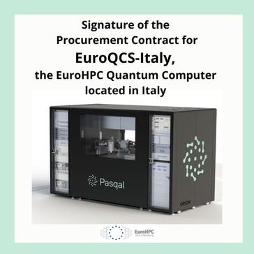 Italia firma contrato para la adquisición de un ordenador cuántico EuroHPC