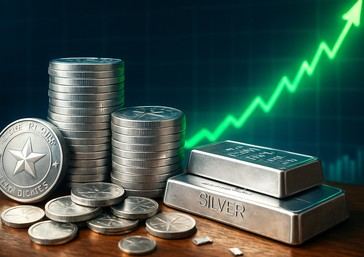 La volatilidad del precio de la plata se intensifica en un mercado incierto