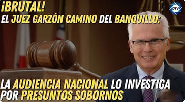 El exjuez Garzón, de nuevo, camino de el banquillo