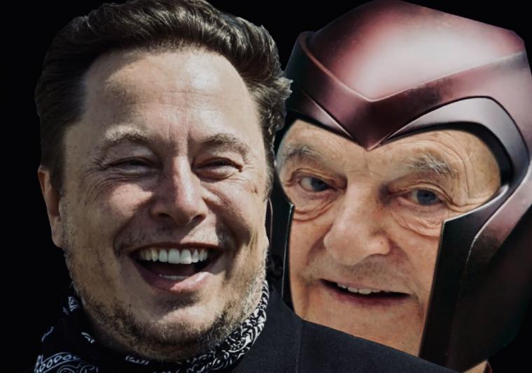 Elon Musk arremete contra George Soros y denuncia su siniestra intromisión electoral