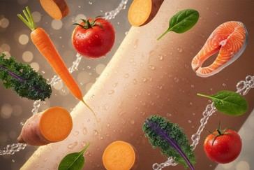 Carotenoides en la dieta mejoran la salud de la piel y reducen el envejecimiento