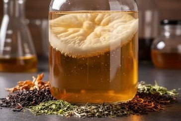 El tipo de té afecta la composición química y antioxidante del kombucha, según un estudio