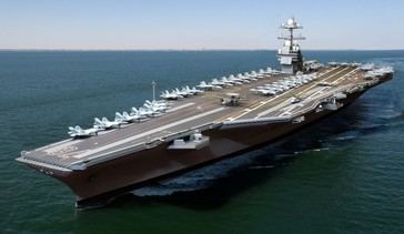 USS Gerald R. Ford será prueba de planta nuclear flotante para bases militares, confirma el Pentágono