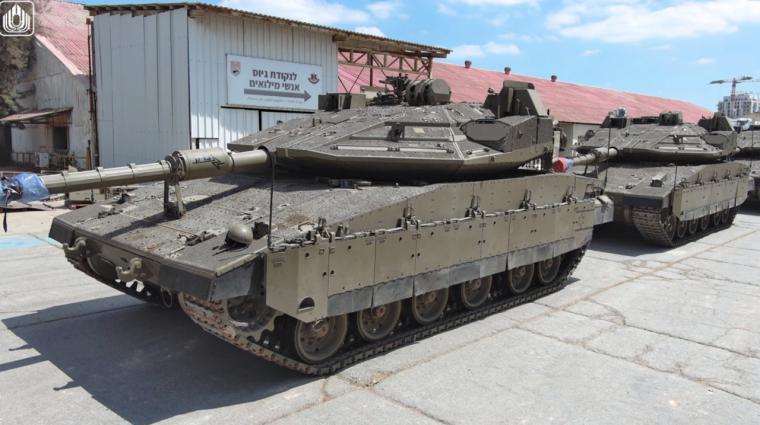 El tanque 'Barak' de Israel, con capacidades de inteligencia artificial, presentado por el Ministerio de Defensa