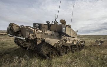 
Tanque británico Challenger 2 destruido por las fuerzas rusas en Zaporozhie
