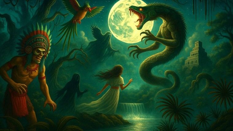 Mitología latinoamericana: leyendas escalofriantes más allá de Salem