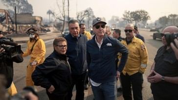 Trump culpa a Newsom por incendios en California y exige su renuncia
