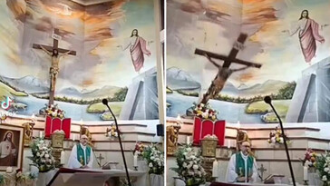 Muere un sacerdote en Ecuador tras caerle encima una cruz durante la misa