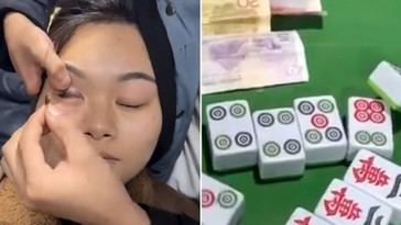 Mujer atrapada en casino chino por usar lentes de contacto tecnológicos para hacer trampa