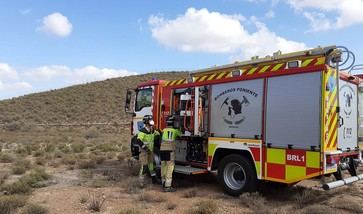 Incendio en cochera de El Ejido deja tres heridos por inhalación de humo