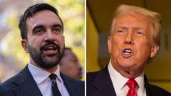 Trump apoya a Cuomo para alcalde de Nueva York y advierte sobre recortes de fondos si gana Mamdani