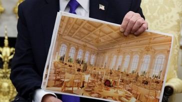 Trump celebra un fallo temporal de la Corte Suprema que le permite avanzar con el salón de baile de la Casa Blanca