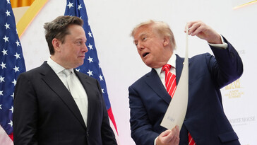 Trump agradece a Musk su promesa de dar acciones de SpaceX a niños de EE.UU