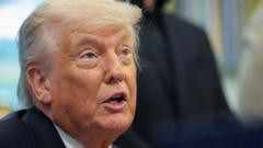 Trump exige a la UE un acuerdo comercial antes del 4 de julio