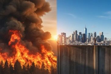Trump responsabiliza a Canadá por el humo de incendios y propone nuevos aranceles