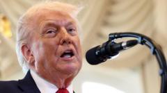 Trump vincula la disputa por Groenlandia con su falta de Nobel de la Paz