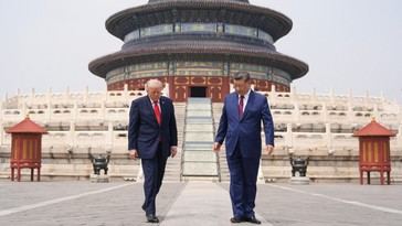 Trump comparte mensaje de Xi sobre Irán y su postura militar