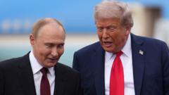Trump descarta reunión con Putin tras suspensión de conversaciones sobre Ucrania