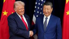 Trump planea visitar China en abril tras conversación con Xi