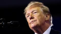 Trump afirma que suspendió varias sanciones a Rusia para mantener a Moscú en la mesa de negociación