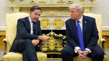 Trump se encuentra con el líder de la OTAN ante preocupaciones europeas por cumbre en Budapest