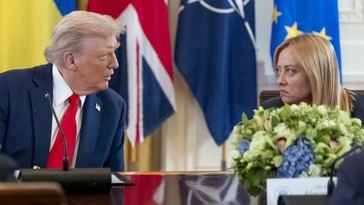 Trump lanza nuevos ataques contra la primera ministra italiana Meloni