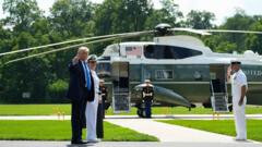Trump propone un retiro presidencial similar a Camp David en su club de golf en Florida