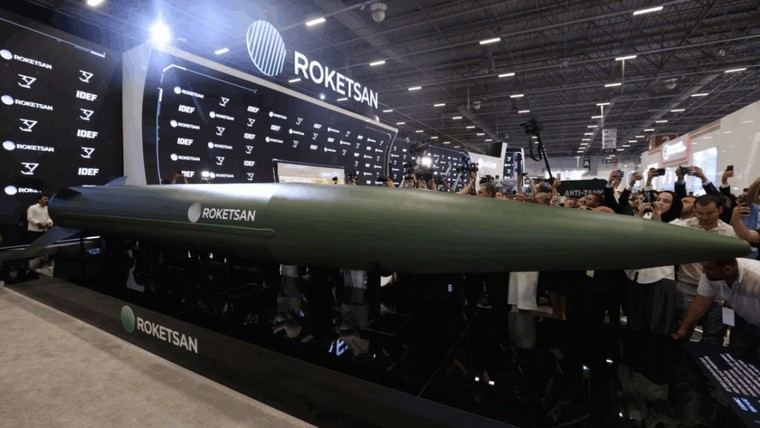 Turquía lanza su primer misil hipersónico en la feria IDEF 2025
