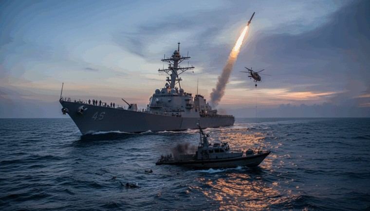 EE.UU. intensifica la lucha contra las drogas con 16 ataques aéreos y 7 muertos