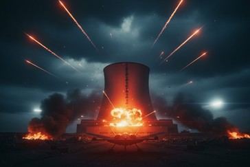 Misiles estadounidenses impactan cerca de planta nuclear en Irán y provocan caos aéreo regional
