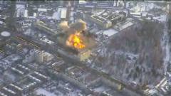 Ucrania ataca planta de componentes de misiles en Rusia