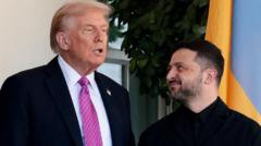 Ucrania y EE.UU. avanzan en un plan de paz mientras enviado de Trump se reunirá con Putin