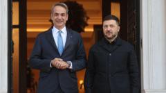 Ucrania importará gas natural licuado de EE. UU. a través de Grecia