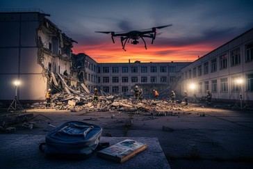 Ataque con dron ucraniano en un internado ruso deja seis muertos y Putin promete represalias