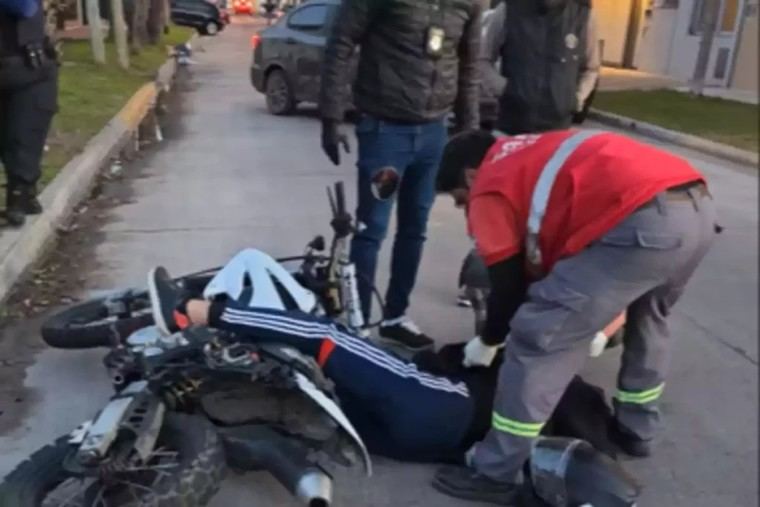 Policía mata a motochorro durante intento de asalto en Castelar
