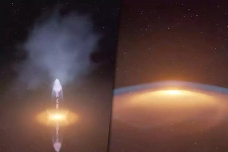 Astrónomos descubren estrella atrapada en su propia explosión