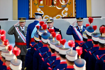 La Armada se une nuevamente al desfile del Día de la Fiesta Nacional en Madrid