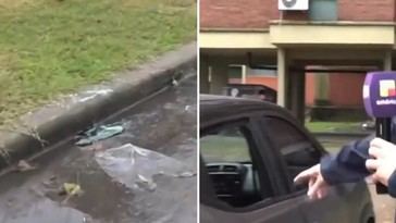 Periodistas asaltados en vivo y sin policía a la vista