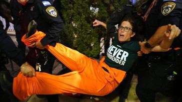 Enfrentamientos en Tel Aviv durante protesta contra la guerra