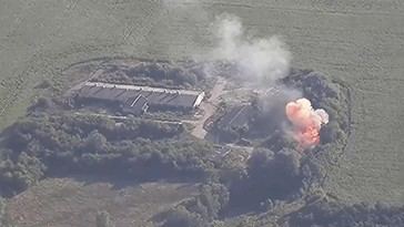 Drones rusos destruyen sistema de defensa S-300V en Ucrania