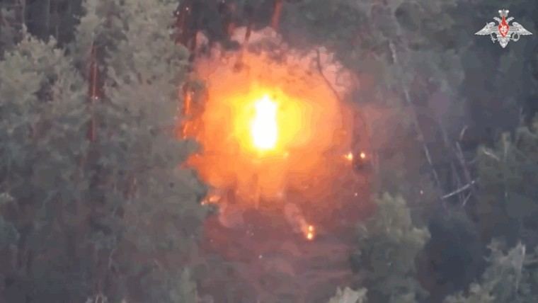 Drones rusos destruyen equipamiento militar ucraniano en nuevo video